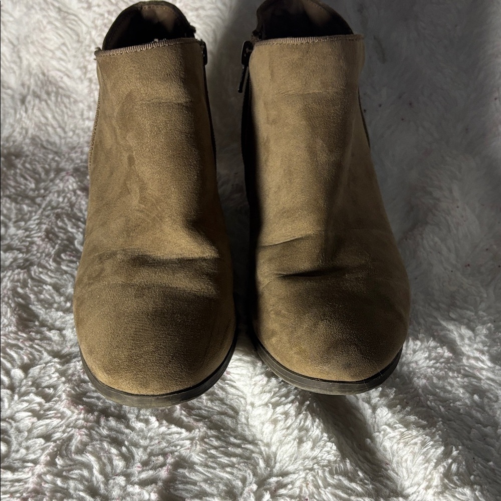 Style & Co. Brown Ankle Booties - Picture 7 of 7